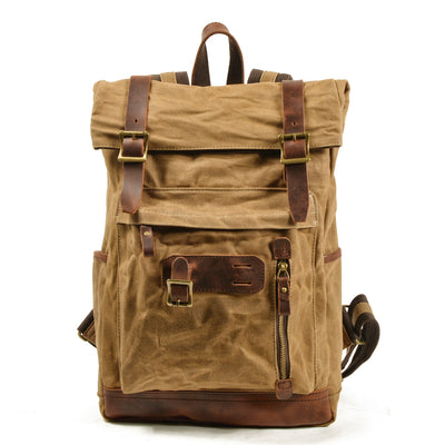 rustic backpack