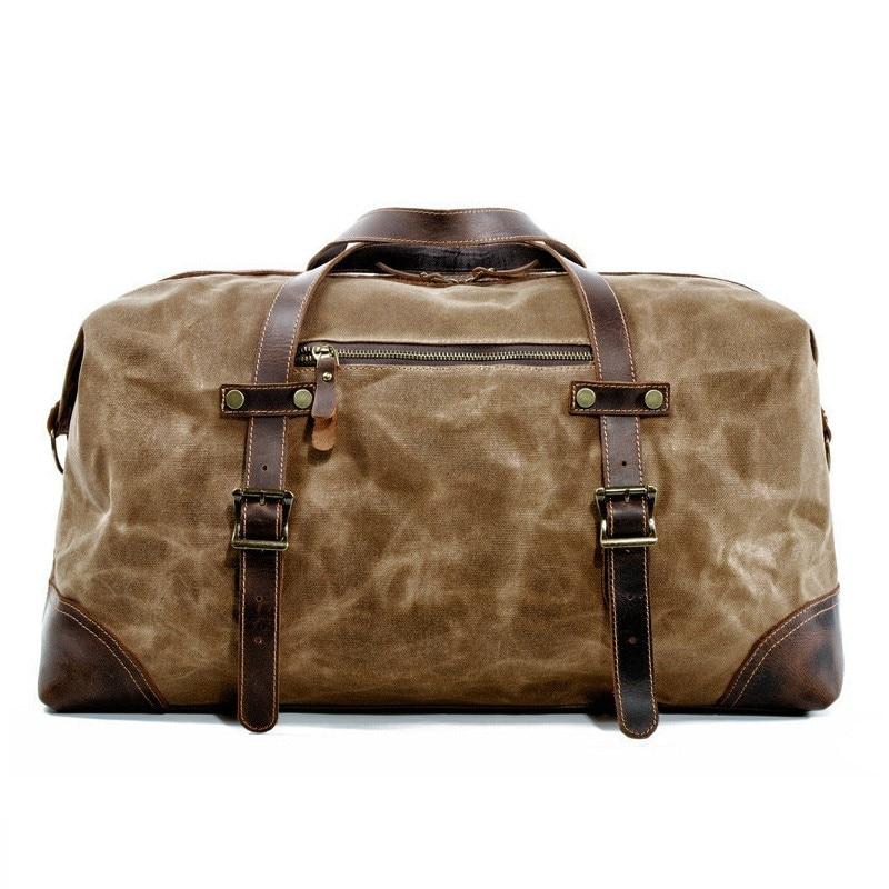 khaki short trip  bag