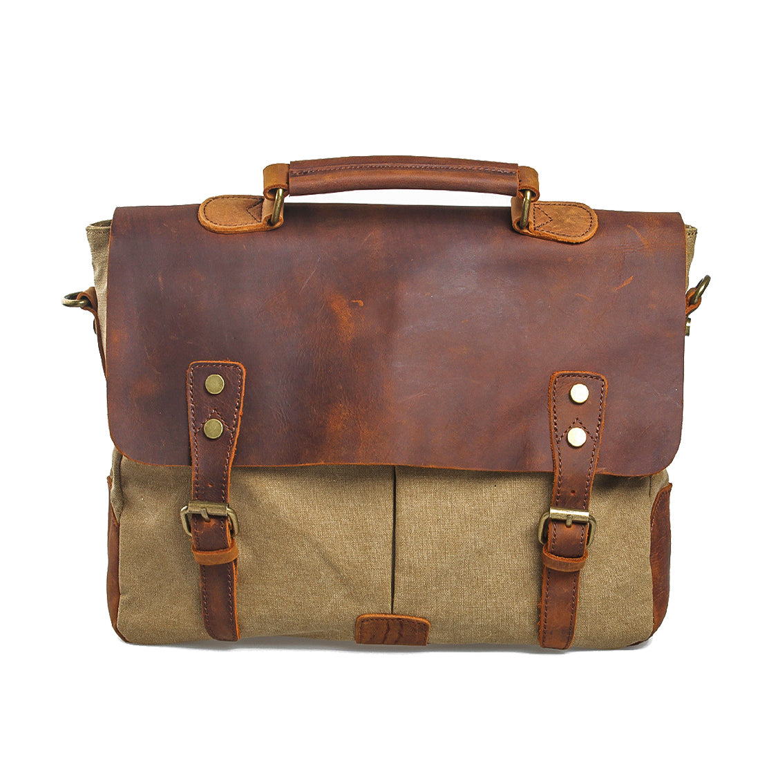 Leather or Canvas Vintage Messenger Bags & Briefcases
