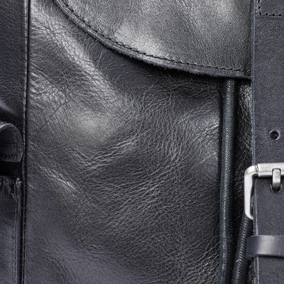 small backpack leather