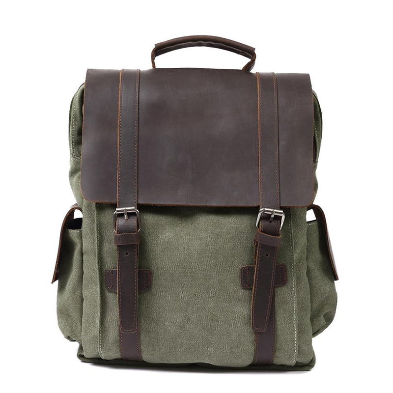 cotton canvas mini backpack Small Canvas Backpack - MANITOBA