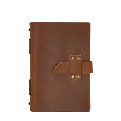 small leather notebook