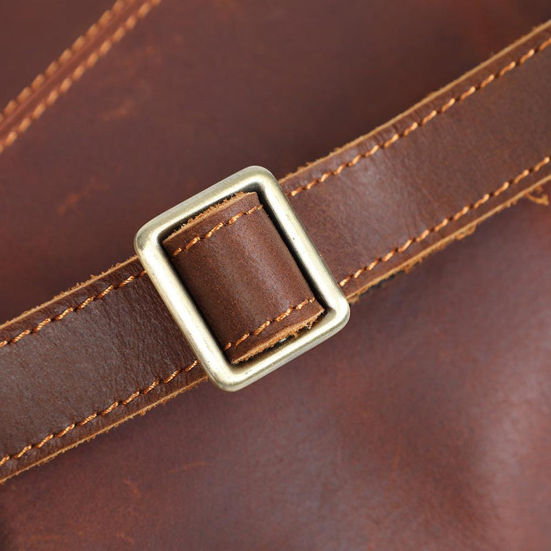Small Rugsack Small Leather Rucksack - Vintage Fashion Backpack | ITHYA