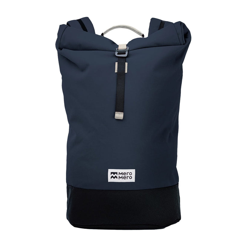 squamish v3 backpack in navy blue, meromero, front view