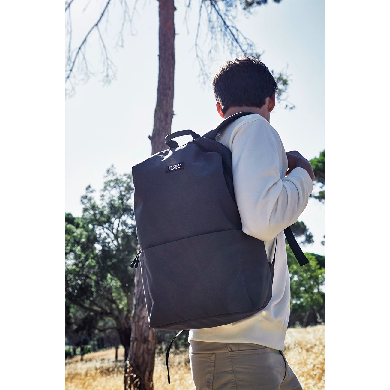 Recycled Material Backpack - Sustainable Laptop Bag | NAE Vegan