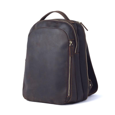 tan leather backpack womens uk