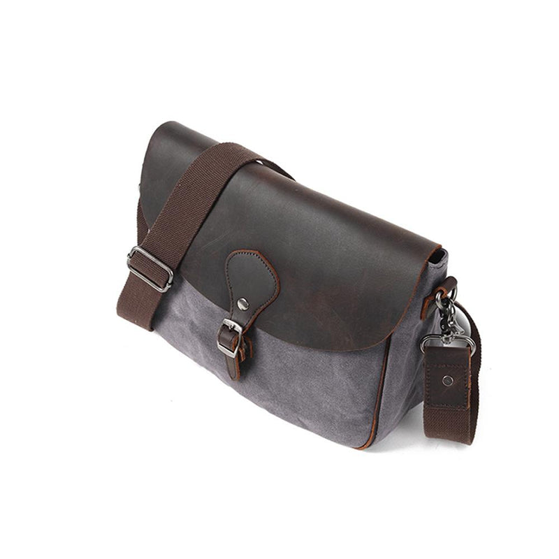 vintage canvas messenger bag