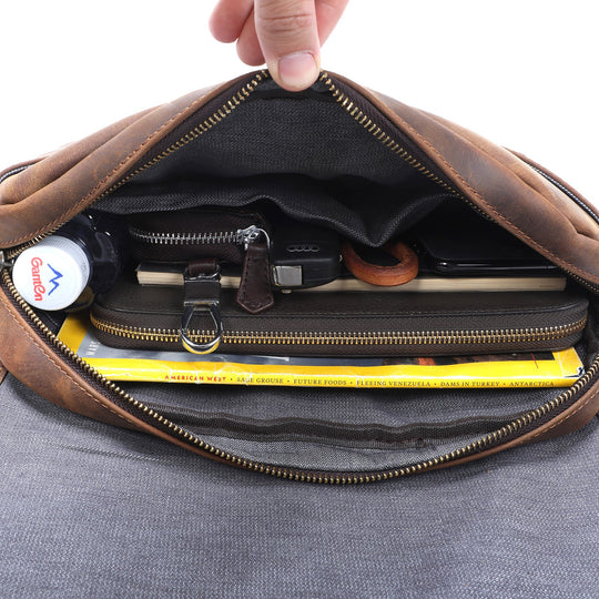 Vintage leather sling bag 2025