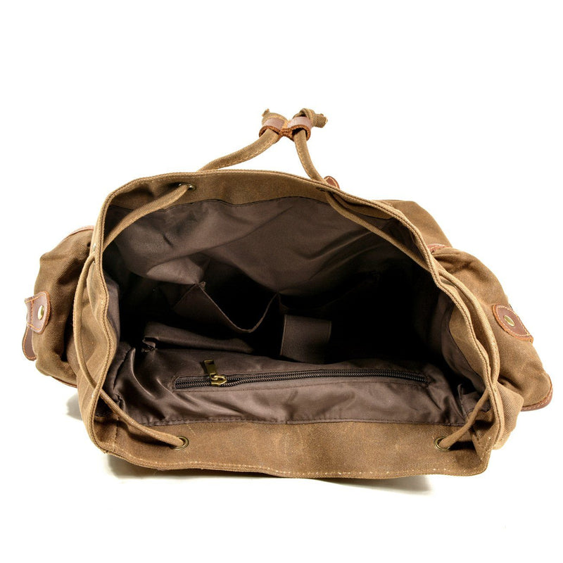 vintage old school backpack