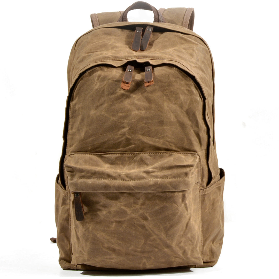 vintage travel backpack