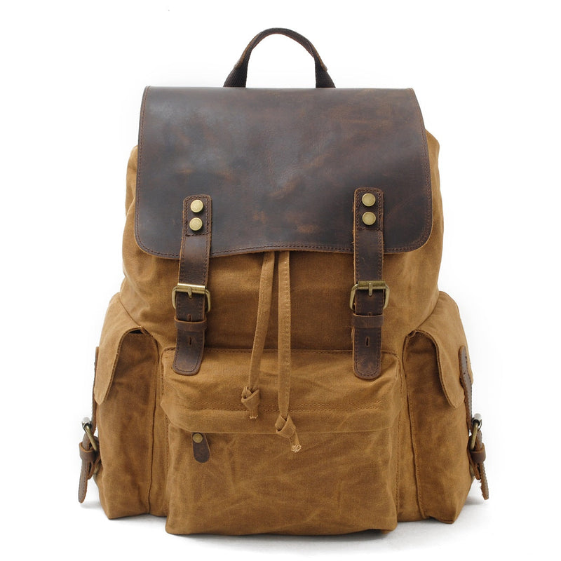 wax canvas backpack