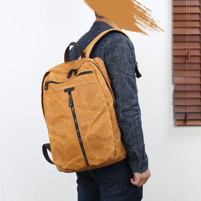 wax canvas backpack