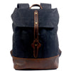 Wax Canvas Backpack | VANCOUVER - Black
