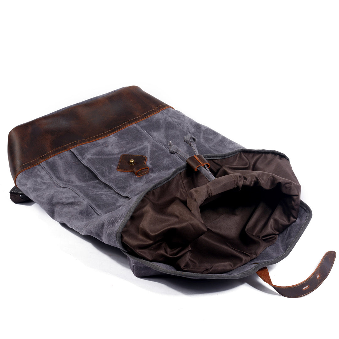 Wax Canvas Backpack - VANCOUVER | Eiken Shop