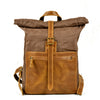 Waxed Canvas Rucksack | HANOVER - Coffee