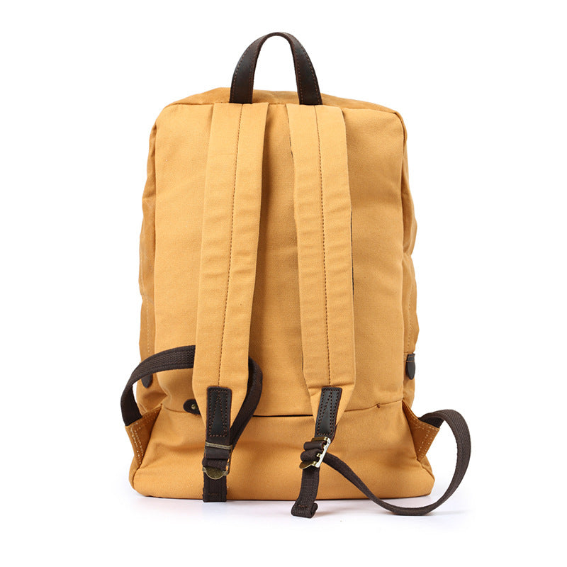 waxed cotton backpack
