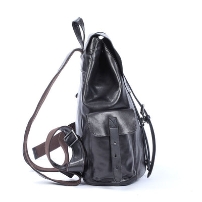 womens small leather backpack