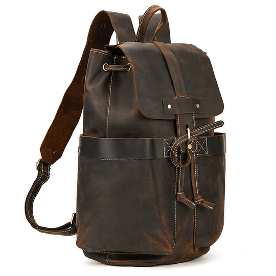 dark brown leather backpack womens KYIA | Luxury Mini This gift will be #OrraSX40 Color:Brown Purple Flake TROUT REELS UNDER $100