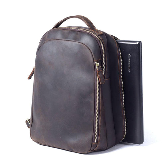 【NONCODE】Diora Leather Two Pocket Backpack Diora Leather Two Pocket Backpack - NONCODE | 60% - Asian